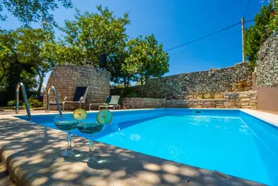 Appartement de deux chambres avec le balcon Krnica, Marcana (A-7357-d)