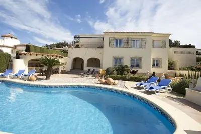 Image de Grande villa confortable à Javea, sur la Costa Blanca, Espagne avec piscine privée pour 8 personnes