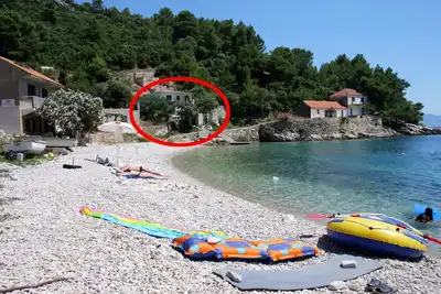 Image de Maison pour la famille avec les enfants près de la mer Baie Skozanje, Hvar (K-4039)