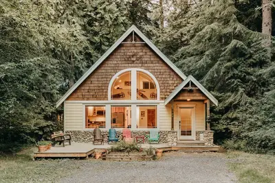 Image de Chalet n°1 du Mt Baker Lodging - Avec Wifi, Jacuzzi, Animaux acceptés