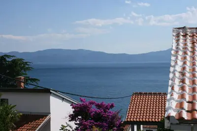 Image de Appartement d'une chambre avec la terrasse et la vue sur le mer Podaca, Makarska (A-6875-b)