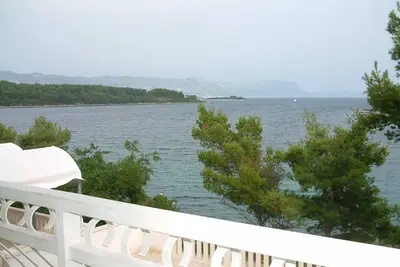 Appartement d'une chambre prés de la plage Lumbarda, Korcula (A-13626-a)