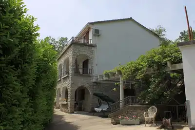 Image de Appartement d'une chambre avec le balcon et la vue sur le mer Opric, Opatija (A-7756-b)