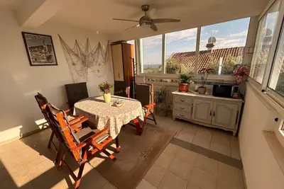 Image de Appartement d'une chambre avec la terrasse et la vue sur le mer Rukavac, Vis (A-8897-a)