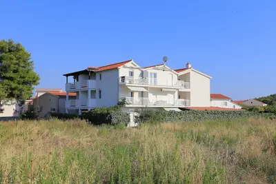 Image de Appartement d'une chambre avec le balcon et la vue sur le mer Rogoznica (A-4162-d)