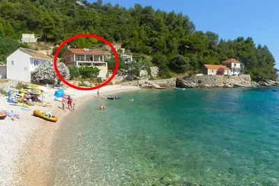 Image de Appartement d'une chambre prés de la plage Baie Skozanje, Hvar (A-5713-b)