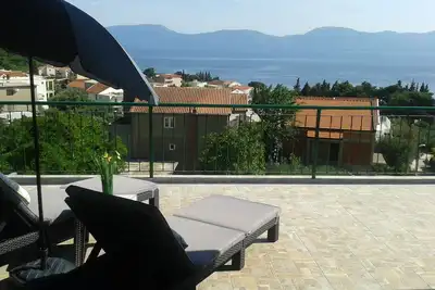 Image de Appartement de deux chambres avec la terrasse et la vue sur le mer Gradac, Makarska (A-13196-a)