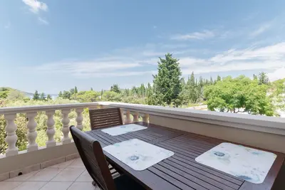 Image de Appartement d'une chambre avec la terrasse et la vue sur le mer Muline, Ugljan (A-8521-d)