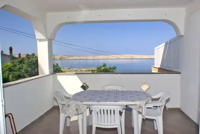 Image de Appartement d'une chambre prés de la plage Kustici, Pag (A-4129-c)