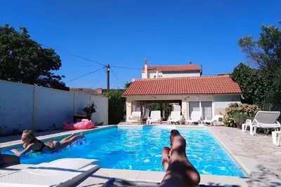 Appartement d'une chambre avec la terrasse Supetarska Draga - Donja, Rab (A-2019-d)