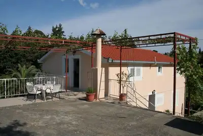 Image de Garçonnière avec le balcon Trpanj, Peljesac (As-257-c)
