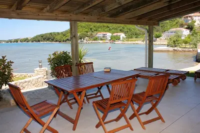 Image de Appartement de deux chambres prés de la plage Kampor, Rab (A-3213-b)