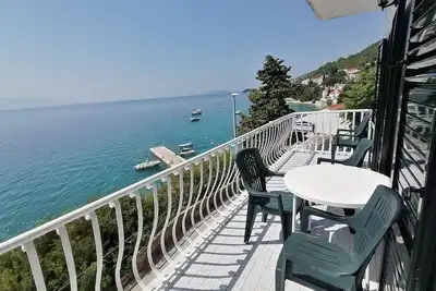 Image de Appartement de deux chambres prés de la plage Brist, Makarska (A-505-a)