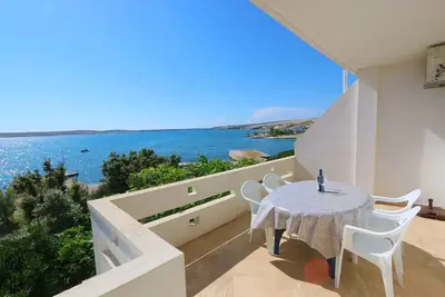 Image de Appartement d'une chambre prés de la plage Kustici, Pag (A-4086-c)