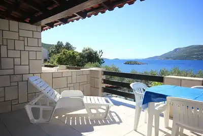 Image de Appartement d'une chambre prés de la plage Tri Zala, Korcula (A-174-a)