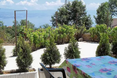 Image de Appartement d'une chambre avec la terrasse et la vue sur le mer Opric, Opatija (A-7756-e)
