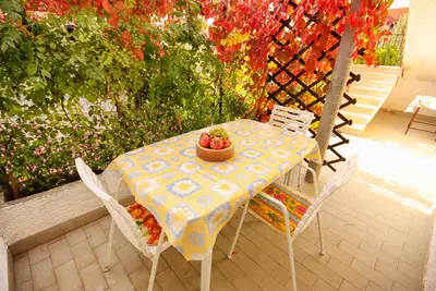 Appartement de deux chambres avec la terrasse Sukosan, Zadar (A-5777-b)
