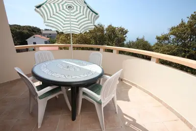 Image de Appartement de deux chambres prés de la plage Baie Mulobedanj, Pag (A-6275-b)