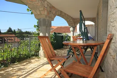 Image de Garçonnière avec la terrasse Basanija, Umag (As-7148-b)