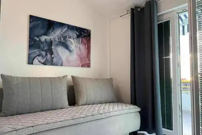 Image de Appartement d'une chambre avec le balcon et la vue sur le mer Podaca, Makarska (A-11274-d)