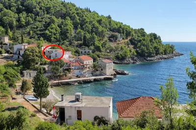 Image de Garçonnière prés de la plage Baie Tvrdni Dolac, Hvar (As-12655-a)