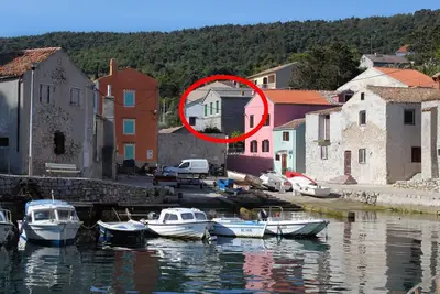 Image de Appartement d'une chambre avec la terrasse et la vue sur le mer Veli Losinj, Losinj (A-8031-a)