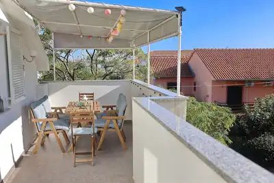 Image de Appartement d'une chambre avec la terrasse Sukosan, Zadar (A-13825-a)