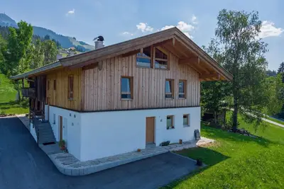 Image de Appartement sur la piste de ski avec vue