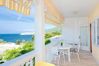 Image de Appartement de deux chambres avec la terrasse et la vue sur le mer Zivogosce - Porat, Makarska (A-2733-b)
