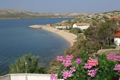Image de Appartement d'une chambre avec la terrasse et la vue sur le mer Zubovici, Pag (A-4130-f)