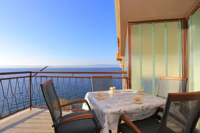 Image de Appartement d'une chambre prés de la plage Podgora, Makarska (A-2614-c)