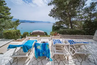 Appartement de deux chambres prés de la plage Lumbarda, Korcula (A-135-b)