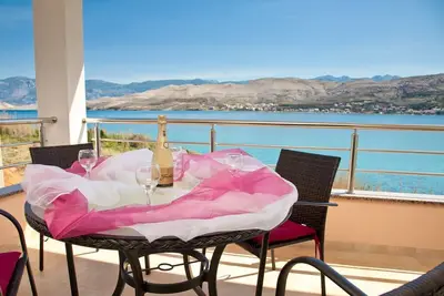 Image de Appartement d'une chambre prés de la plage Pag (A-9201-b)