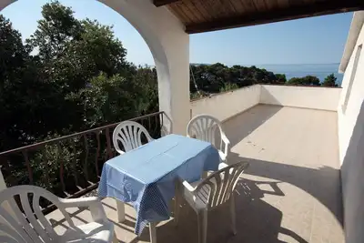 Image de Appartement de deux chambres avec la terrasse Suha Punta, Rab (A-5050-c)