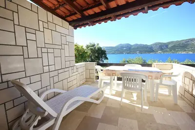 Image de Appartement d'une chambre prés de la plage Tri Zala, Korcula (A-174-c)