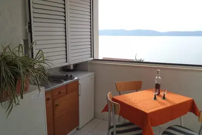 Image de Garçonnière avec air conditionné Igrane, Makarska (As-5266-a)