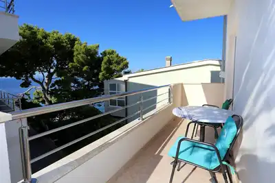 Image de Appartement d'une chambre prés de la plage Promajna, Makarska (A-2605-b)