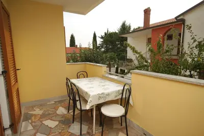 Image de Appartement de deux chambres avec la terrasse Novigrad (A-7108-b)