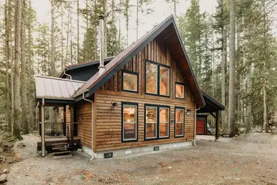 Image de Glacier Springs Cabin #39 - Nouvelle maison moderne et rustique avec climatisati