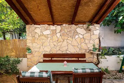 Image de Appartement de deux chambres avec la terrasse Povljana, Pag (A-232-c)