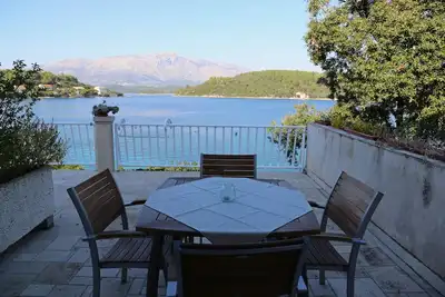 Appartement d'une chambre prés de la plage Lumbarda, Korcula (A-4446-a)