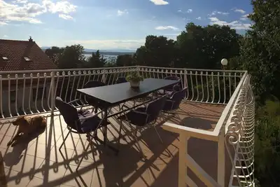 Image de Appartement de trois chambres avec la terrasse et la vue sur le mer Dramalj, Crikvenica (A-5576-b)