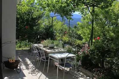 Image de Garçonnière avec le balcon et la vue sur le mer Tucepi, Makarska (As-6901-b)