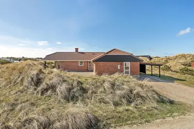 Image de Belle maison Ă Vejers Strand avec sauna