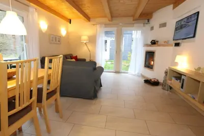 Image de Maison jumelée n ° 54d avec terrasse - W: Maisons de plage sur le chemin des dunes 54h - h avec terrasse \/ balcon