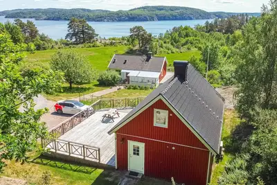 Image de Belle maison à Brastad avec WiFi