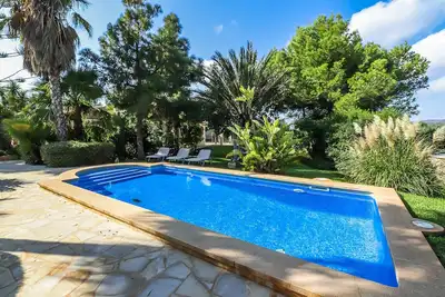 Finca Sa Barraca cozy holiday house with charming garden and pool near Cala Mondragó