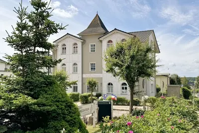 Image de A: Villa Wilhelmine Whg 03 Salle de craie avec balcon - Villa Wilhelmine Whg 03 Chambre de craie avec balcon