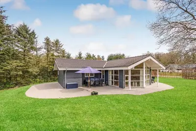 Image de Belle maison à Fårvang avec sauna