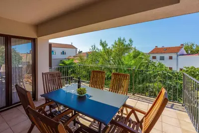 Image de Appartement de vacances avec jardin et air conditionné